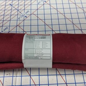 Upholstery the lower fabricElegant Red Fabric Roll for Crafting